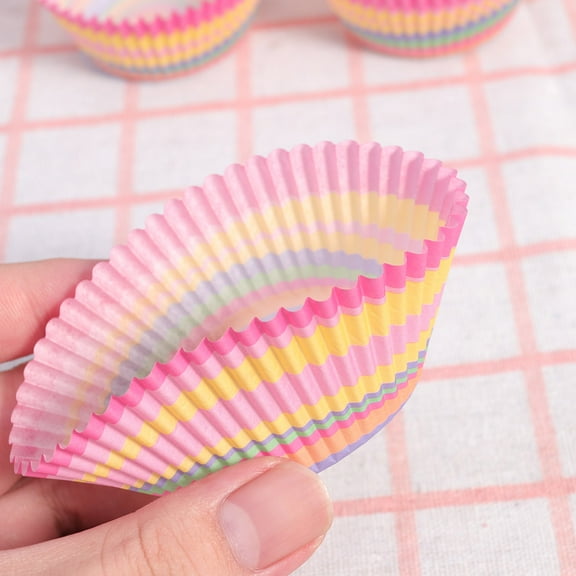 MERRYHAPY Oil Proof Dessert Wraps 100pcs - Non-Stick Food Paper Liners for Baking, Cooking, and Serving