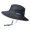 Black, variant on UDIYO Sun Hat Adjustable Anti Sun Men Women Fixed Rope UV Protection Ponytail Bucket Cap for Outdoor