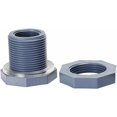 thumbnail image 5 of Conector de tanque de agua, kit de manguera de jardín con 2 piezas de accesorios de mamparo de PVC de 1,9 cm para barriles de lluvia, tanques de agua o acuarios 2 piezas, JAMW Sencillez, 5 of 5