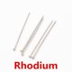 thumbnail image 1 of 200 unids/lote 16 20 25 30 35 40 45 50mm alfileres de cabeza plana color oro/plata/alfileres de rodio para accesorios de joyería que hacen suministros DIY Tan Jianjun unisex, 1 of 2