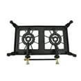 thumbnail image 2 of Stansport Double Burner Cast Iron Stove with Regulator Hose (209-100), 2 of 5