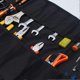 thumbnail image 4 of ZHAOCHENG Bolsa organizadora enrollable de herramientas con 22 bolsillos, impermeable, de tela Oxford, bolsa de almacenamiento plegable con asa portátil para alicates y llaves, 4 of 5