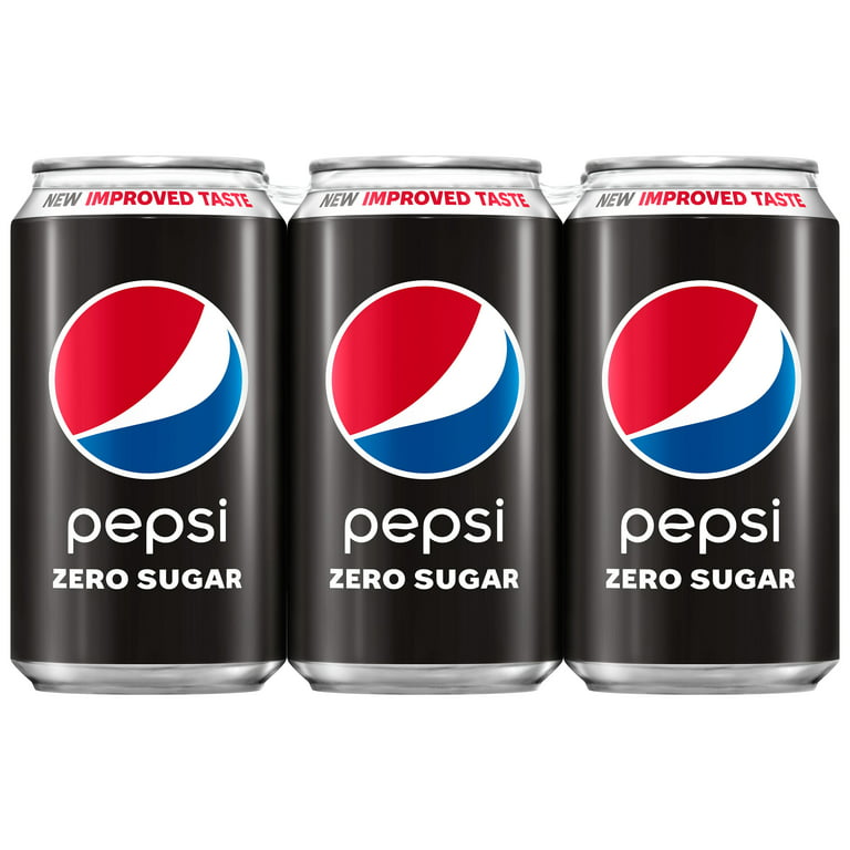 Save on Pepsi Zero Sugar Cola Soda - 6 pk Order Online Delivery