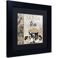 thumbnail image 2 of Trademark Fine Art "Art of Tea I" Canvas Art by Color Bakery Black Matte, Black Frame, 2 of 4