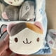 thumbnail image 2 of Kawaii Plush Pillow Cushion Cute Snack Bag Pillow with Mini Soft Pudding Plush Stuffed Animal Fluffy Hugging Pillow, 2 of 4