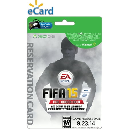 Fifa 15 Xbox One (e-mail Delivery) Wal-m
