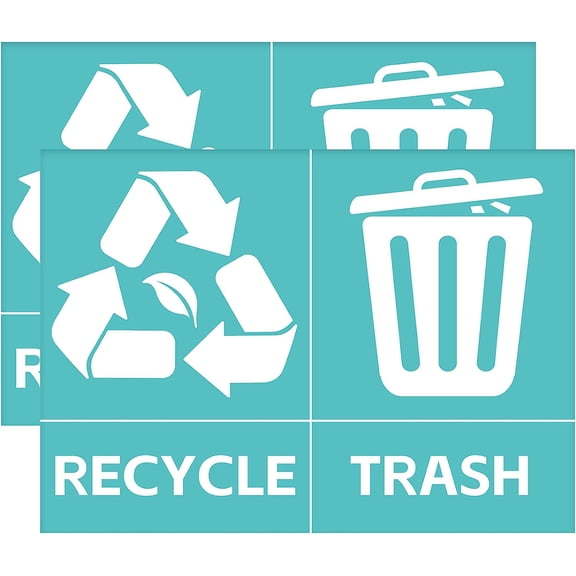 2Pcs Self-Adhesive Silk Screen Printing Stencil Recycle Trash Sign Silk Screen Stencil Reusable Washable Mesh Stencils Transfer