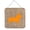 Orange, variant on Corgi Burlap And Brown Aluminium Metal Wall Or Door Hanging Prints