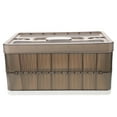 thumbnail image 3 of Caja plegable para pantalones con 7 ranuras y divisores desmontables, caja organizadora de ropa, 3 of 7