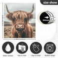 thumbnail image 3 of Ryvnso A Highland Cow Dishwasher Magnetic Refrigerator Magnet Cover Kitchen Art Panel Decal Sticker Home Decorative 23"x26", 3 of 6