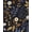 Black/Gold/Blue, variant on Wallpaper Peel and Stick Black Floral Peel and Stick Wallpaper Removable Wall Paper Dark Floral Wall Paper for Bedroom Colset Accent Walls Waterproof Self Adhesive 17.5 x 118In