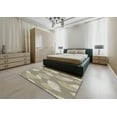 thumbnail image 4 of Ahgly Company Indoor Rectangle Patterned Dark Green Novelty Area Rugs, 2' x 4', 4 of 6