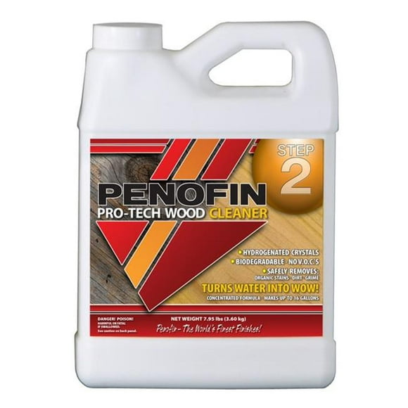 Penofin 1674449 1 qt Nettoyant pour Bois Pro-Tech- Pack de 6