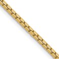 thumbnail image 1 of 10k Yellow Gold 1.9mm Box Chain Necklace Pendant Charm, 1 of 9