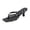 Black_009, variant on Women's Polka Dot Print Heeled Flip Flops, Square Toe Slip-On Mule Sandals, Summer Casual Fashion Kitten Heels for Daily Wear White 10(EU-43)