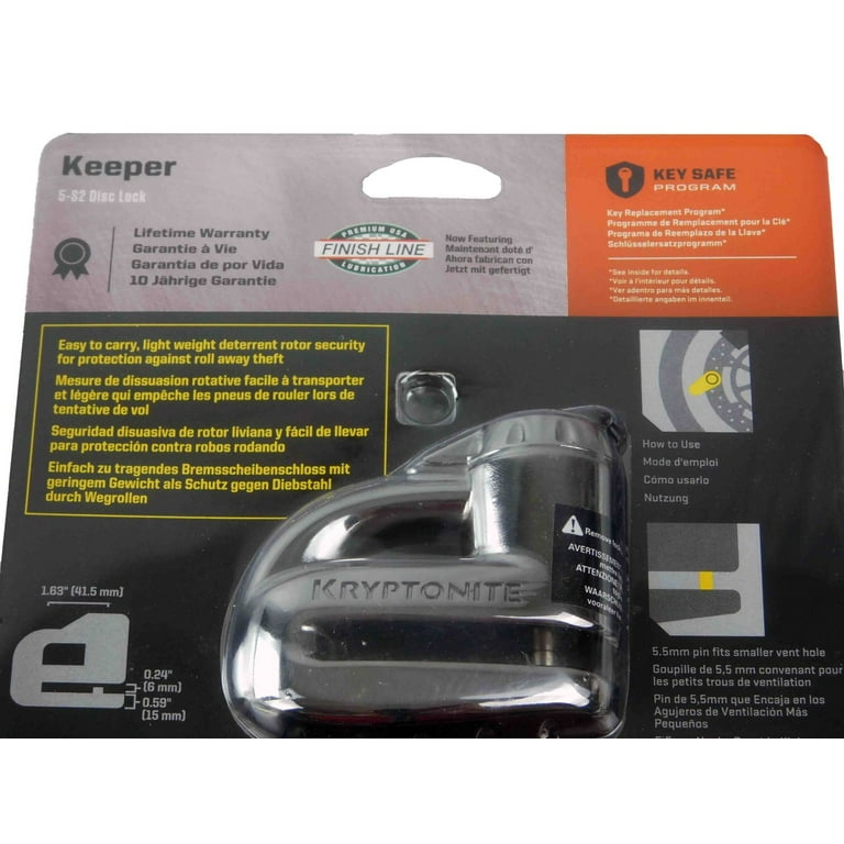 Kryptonite 000877 keeper disc lock hotsell