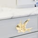 thumbnail image 4 of Hytrove 2Ud Y Pomos Dorados Para Muebles Con Único De Pájaro Volador, 4 of 8