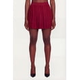 thumbnail image 3 of Women's Solid Pleated Mini Skirt, 3 of 4