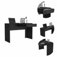 thumbnail image 6 of Acre Writing Computer Desk, One Drawer Black, 6 of 19