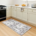 thumbnail image 3 of Brisasol Runner Rugs for Hallway 2x5 Beige Grey Washable Carpet Runners Non-slip Kitchen Runners Abstract Indoor Floor Runners for Home Bedroom Entryway, 3 of 9