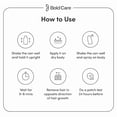 thumbnail image 4 of Bold Care Hair Removal spray for men 200 ml - Fast & Painless Body Hair Removal Spray for Smooth Back, Chest, Legs, Arms, underarms with Aloe Vera & Lemon Extract - 1 Pack | hair remover private parts, 4 of 5
