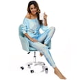 thumbnail image 6 of Uniexcosm Women’s Pajama Set Long Sleeve Top Pjs Lounge Sets with Pocket, 6 of 10
