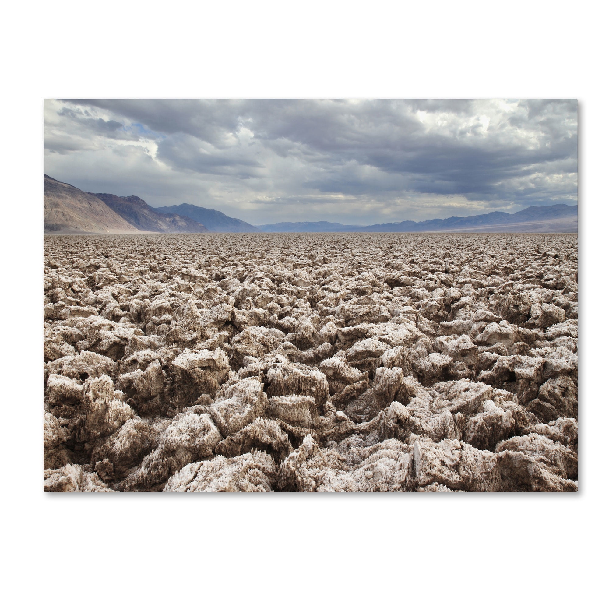 Trademark Fine Art "Devil's Golf Course" Canvas Art by Pierre Leclerc