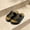 Black, variant on Women’s Platform Sandals Comfort Cork Footbed Slide Sandals for Men & Women Chunky Wedge Slides with Double Adjustable Buckles Men’s Open Toe Slip-on Summer Beach Sandals Casual Walking Flat Sandals