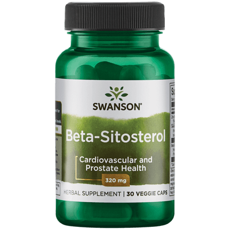 Swanson Beta-Sitosterol 320 mg 30 Veg Caps