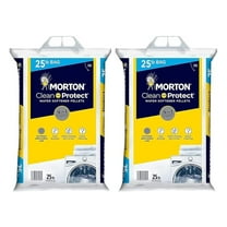 Morton Water softener salt - Two 25 pound bags