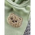 thumbnail image 2 of (green) Pet Dog & Cat Clothes, Checkered Design Breathable Spring & Summer Casual T-shirt Clothing For Teddy, Bichon, Small & Medium-sized Dogs, 2 of 5