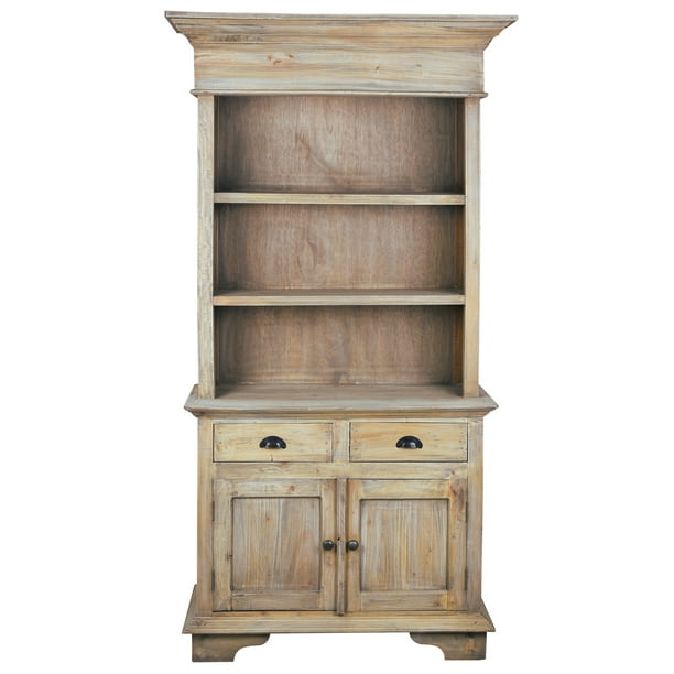 Sunset Trading Cottage 41" Hutch Buffet Server Open Display Kitchen