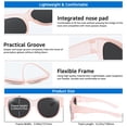 thumbnail image 6 of TINHAO Polarized Sunglasses Over Glasses Women Fit Over Glasses Sunglasses Cat Eye Sunglasses UV Protection Lightweight, 6 of 7