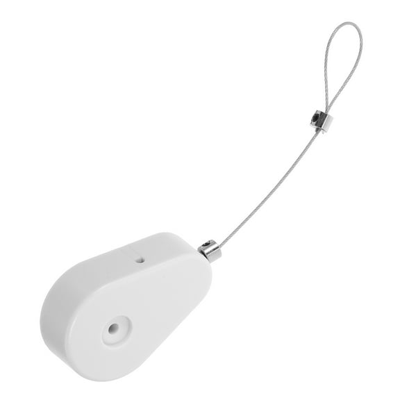 Hemoton 1 Set Of Retractable Cable Tether Lock Anti-lost Steel Wire Rope Security Wire Box Telescopic Anti Theft Cable Cases Anti Theft Supplies