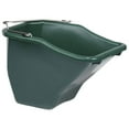 thumbnail image 2 of Little Giant 10-Quart Plastic Flat Back Livestock Feed Bucket, Green (2 Pack), 2 of 4