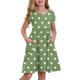 thumbnail image 3 of Girls 2025 Summer Dresses Striped Short Sleeve Casual Dress with Pockets Soft Perfect for Everyday Wear ,Sie:120, 3 of 9