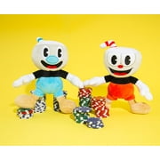 Cuphead 8-Inch Plush Set of 2 | Cuphead and Mugman