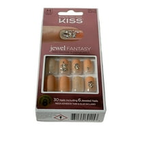 KISS Jewel Fantasy High Fashion Glue On Nails 69115 KJF02