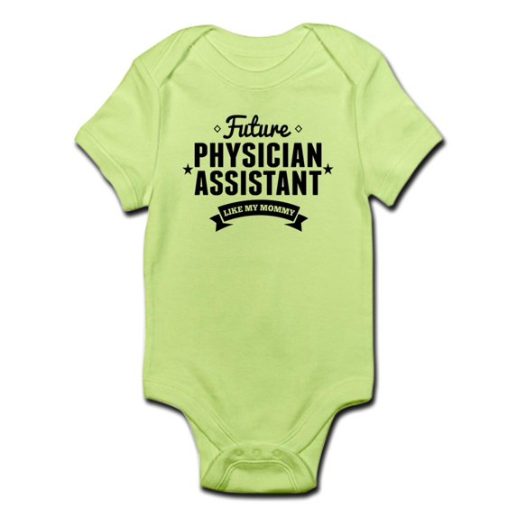 CafePress - Future Physician Assistant Like My Mommy Body Suit - Baby Light Bodysuit