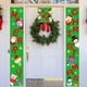 thumbnail image 5 of Billuyoard 2 piezas de pancartas colgantes de Feliz Navidad, carteles de bienvenida para el porche, vacaciones en casa, decoración de cumpleaños de Año Kits de decoración para fiestas Verde Billuyoard HA010416-02B, 5 of 6