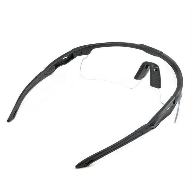 Hyper Tough Safety Glasses ANSI Z87.1 Clear Lens Eyewear for