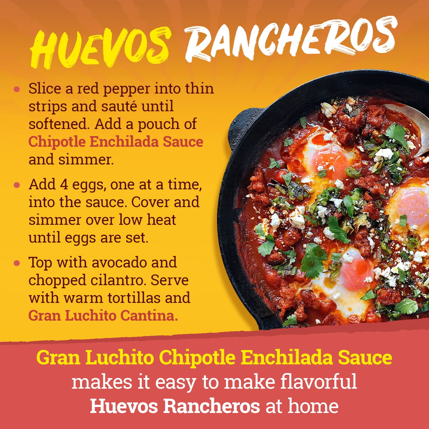 Gran Luchito Mexican Red Enchilada Sauce, 14 oz, Pouch