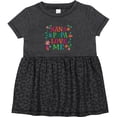 thumbnail image 3 of Inktastic Nana and Papa Love Me Girls Baby Dress, 3 of 5