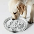 thumbnail image 4 of Stainless Steel Slow Feeder Dog Bowls – Non-Slip Metal Dog Bowl for Large & Medium Breeds, Puppy Puzzle Feeder – 2 Cup Capacity for Small to Big Pets – Durable Slow Feed Dog & Cat Food Dish, 4 of 7