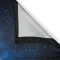 thumbnail image 3 of Ambesonne Dark Blue Kitchen Curtains, Space Mandala Art, 55"x45", Blue, 3 of 3