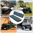 thumbnail image 5 of Uorisanigo UTV Front Bench Seat Cover Dustproof Polyester Fabric, Blue Camo Hunting Print Mule Seat Cushion Replacement UTV Accessories Seats Protector Suitable for 4010 4x4 SE 2016-2018, 5 of 7