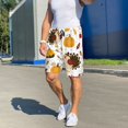 thumbnail image 7 of Kdxio Happy Thanksgiving Print Mens Sleep Shorts Bottoms Soft Comfy Pajama Wear Pants with Drawstring Pockets, 7 of 7