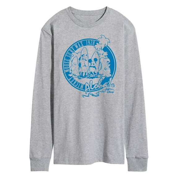 Mickey & Friends - Mickey Surf Wax - Men's Long Sleeve T-Shirt