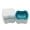 Dark Green, variant on BE-TOOL Denture Box for Dentures Retainers Mouth Guards with Strainer Rinsing Basket 6 Colors