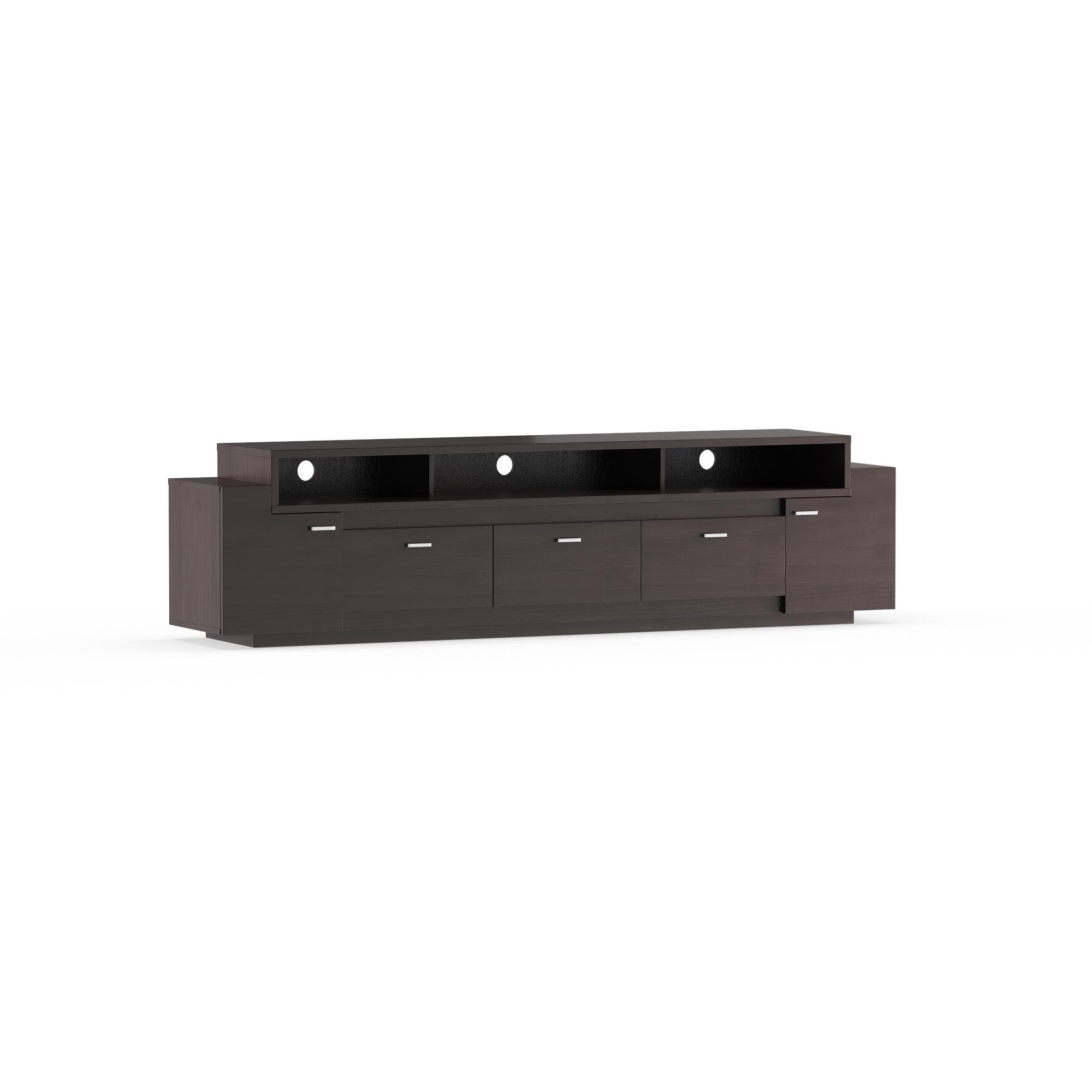 Furniture of America Galdrin Multi-Storage TV Stand, 84", Cappuccino